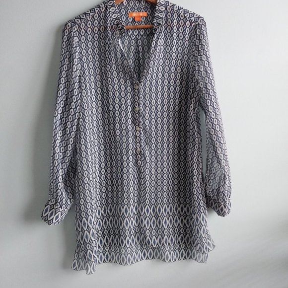 Joe Fresh lightweight sheer Beach cover up For Women - Picture 1 of 7